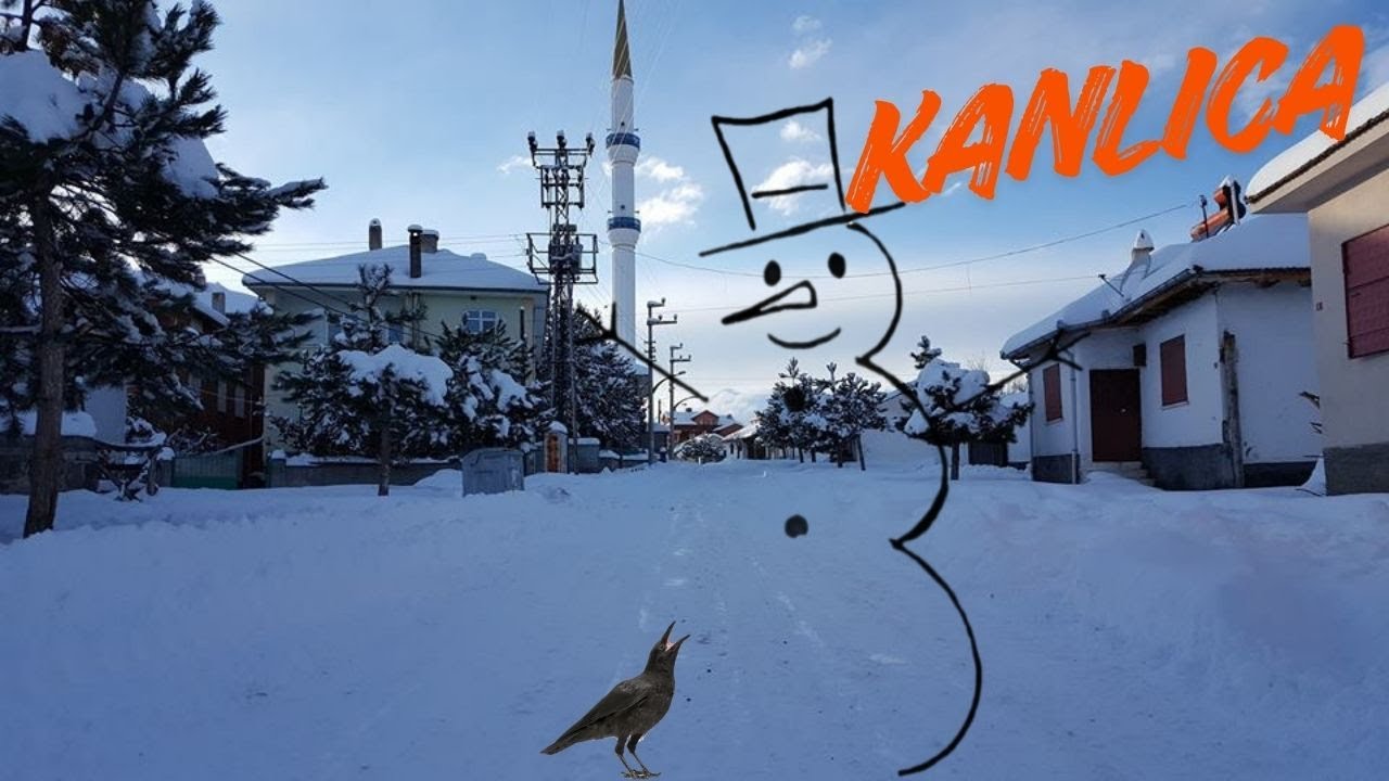 Kanlıcada ilk kar yağışı