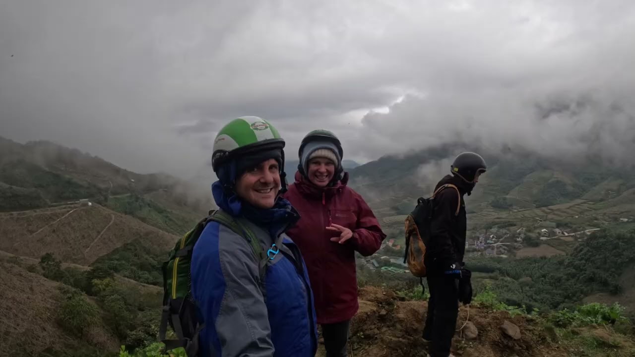 Kimmy and Johno’s bike tour of the Sapa hills.