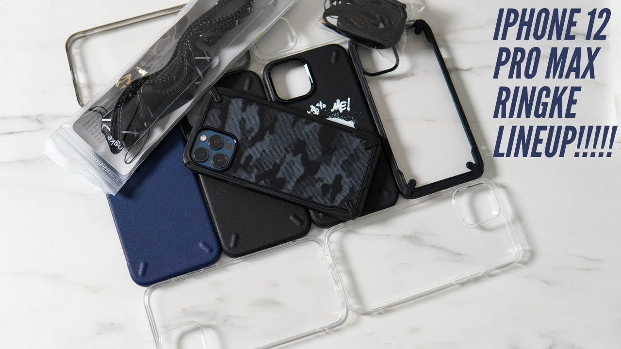 iPhone 12 Pro Max Ringke Case Lineup!!