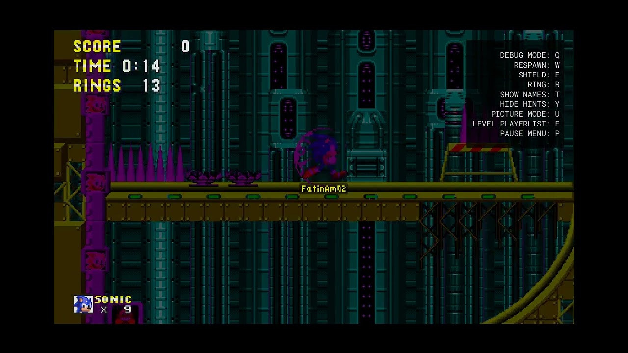 Let's Try Playing My Level This is Demo Edition Future Fantasy Zone Act 1 WIP LEVEL