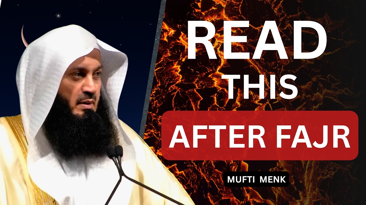 One Powerful Verse After Fajr for Barakah in Your Children | Mufti Menk