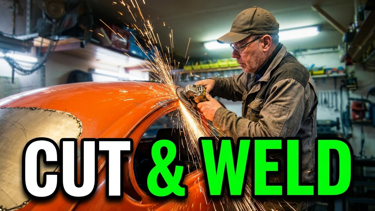 VW beetle.A Mexico gets split window.Part 2 and 3. A German Video translate in englisch