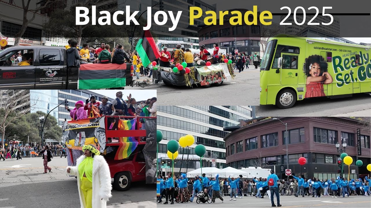 Black Joy Parade 2025 | Oakland, CA | Largest Black Culture Celebration 🎉 | Part -4