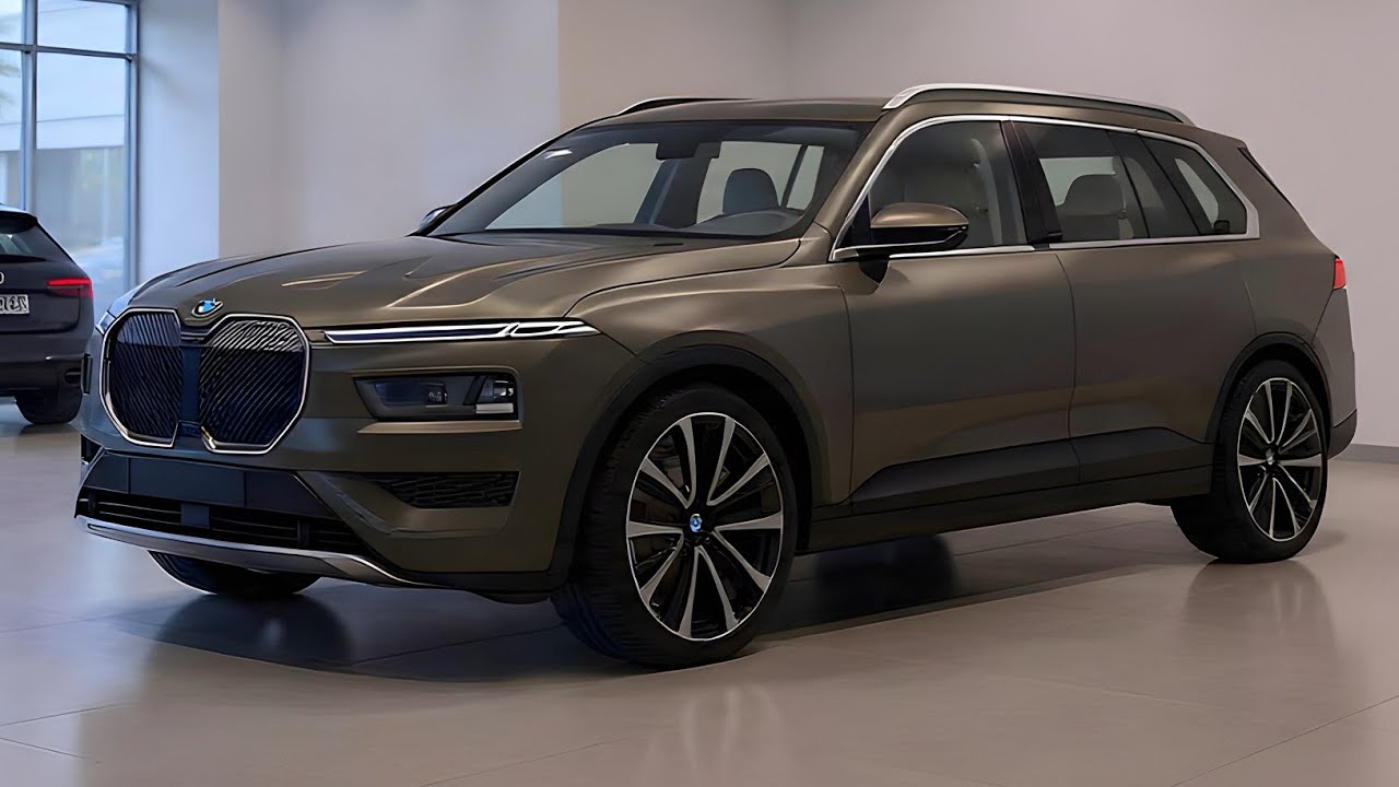 BMW iX7 2027 года — новый электромобиль с самым большим внедорожником класса люкс! | Интерьер и э...