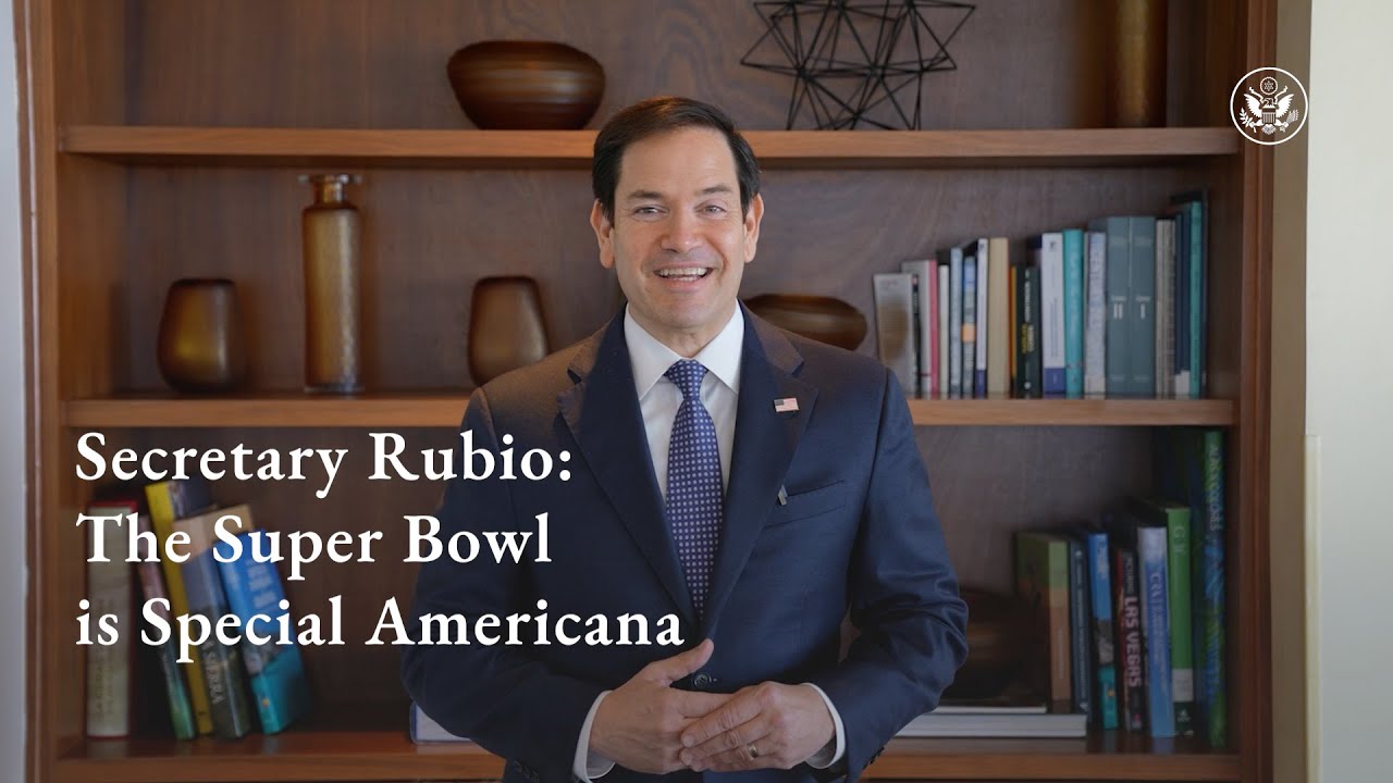 Secretary of State Marco Rubio Talks About the Importance of the Super Bowl for Americans