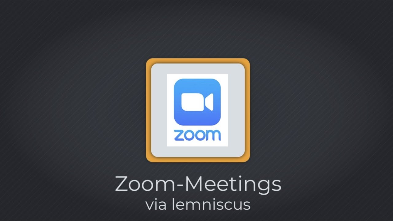 Zoom Videomeetings