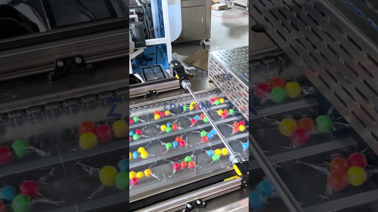 ZONESUN multi-lane vacuum pouch packaging machine