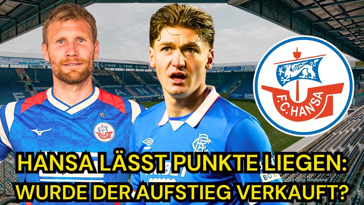 Hansa Rostock: Mit Naderi den AUFSTIEG verkauft?!