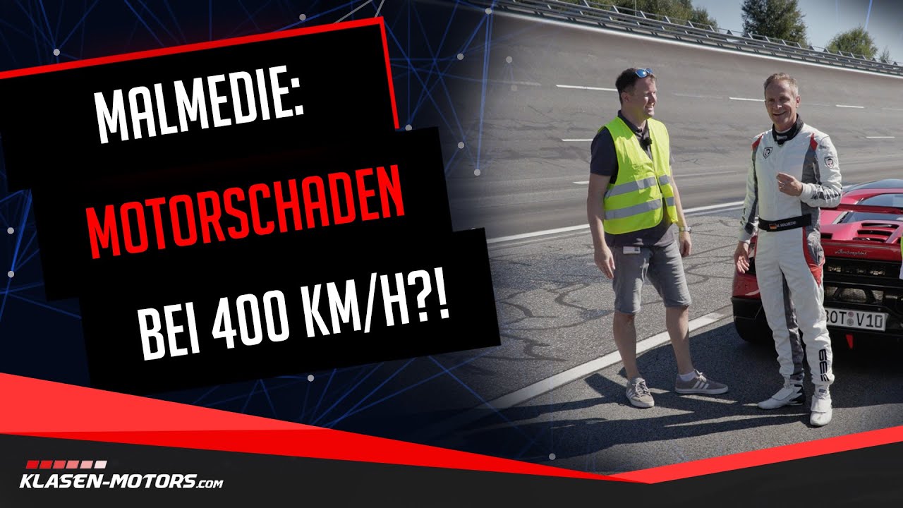 Storytime: 400 km/h Rekordversuch mit Matthias Malmedie endet mit Motorschaden!? // Klasen Motors