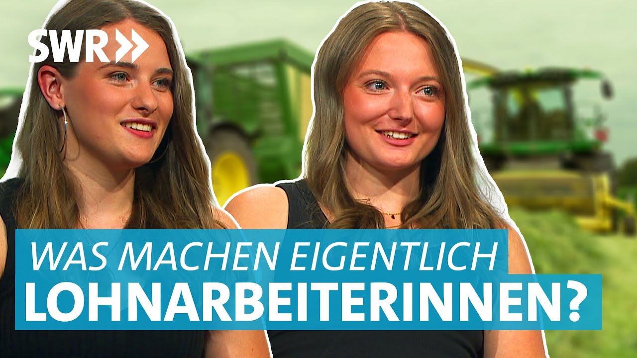 Zwischen Landmaschinen & Social Media Fame: Isi und Mimi sind Lohnerinnen in der Landwirtschaft