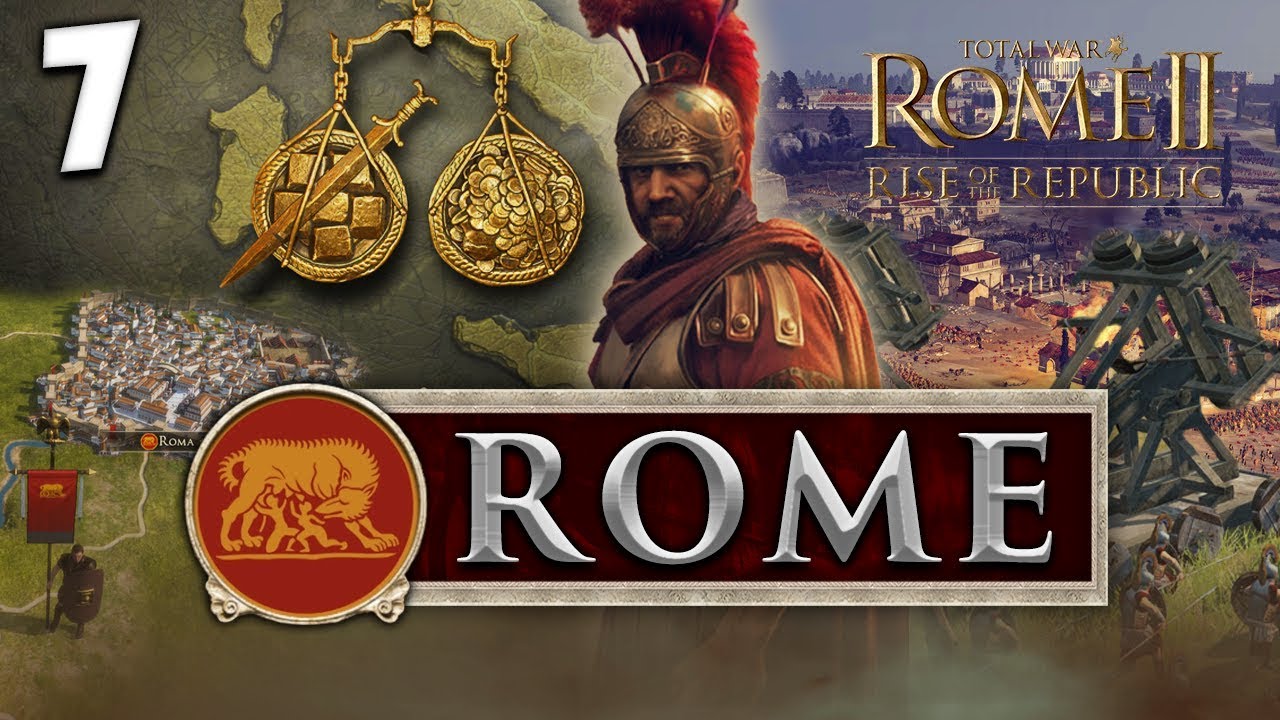 SECURING THE NORTH! Total War: Rome II - Rise of the Republic - Rome Campaign #7