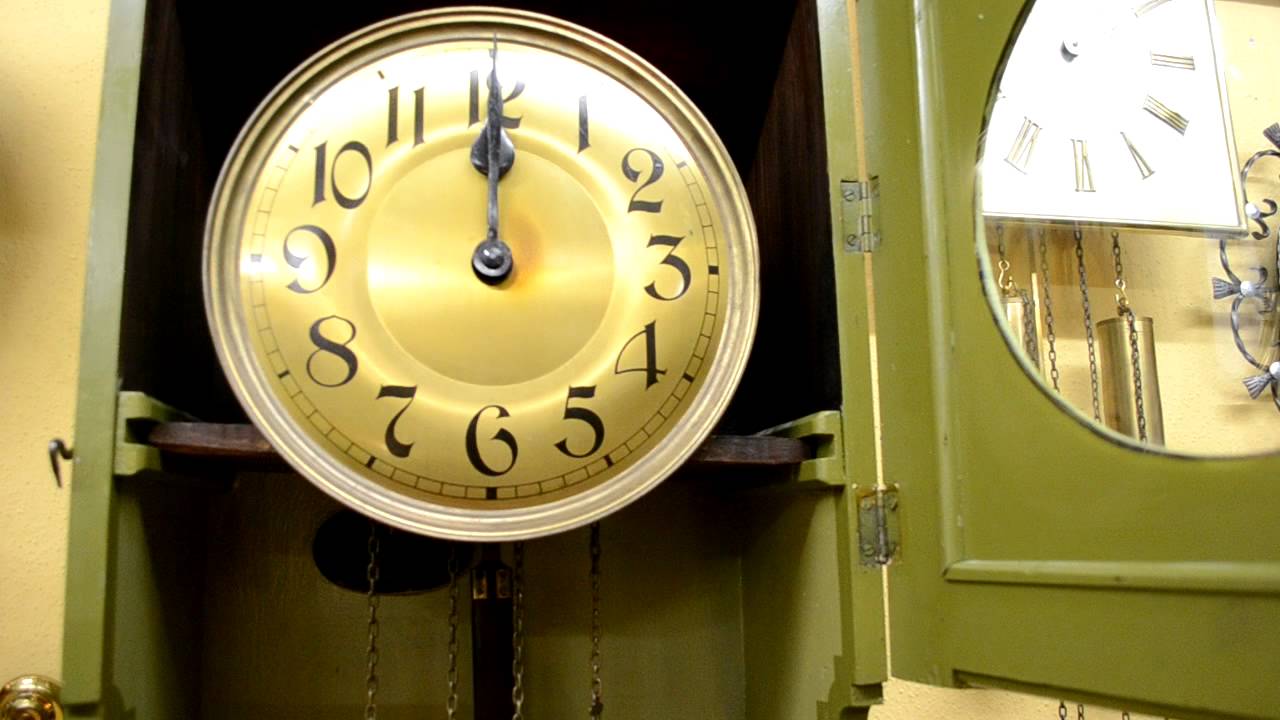 Kienzle wall clock (double gong)