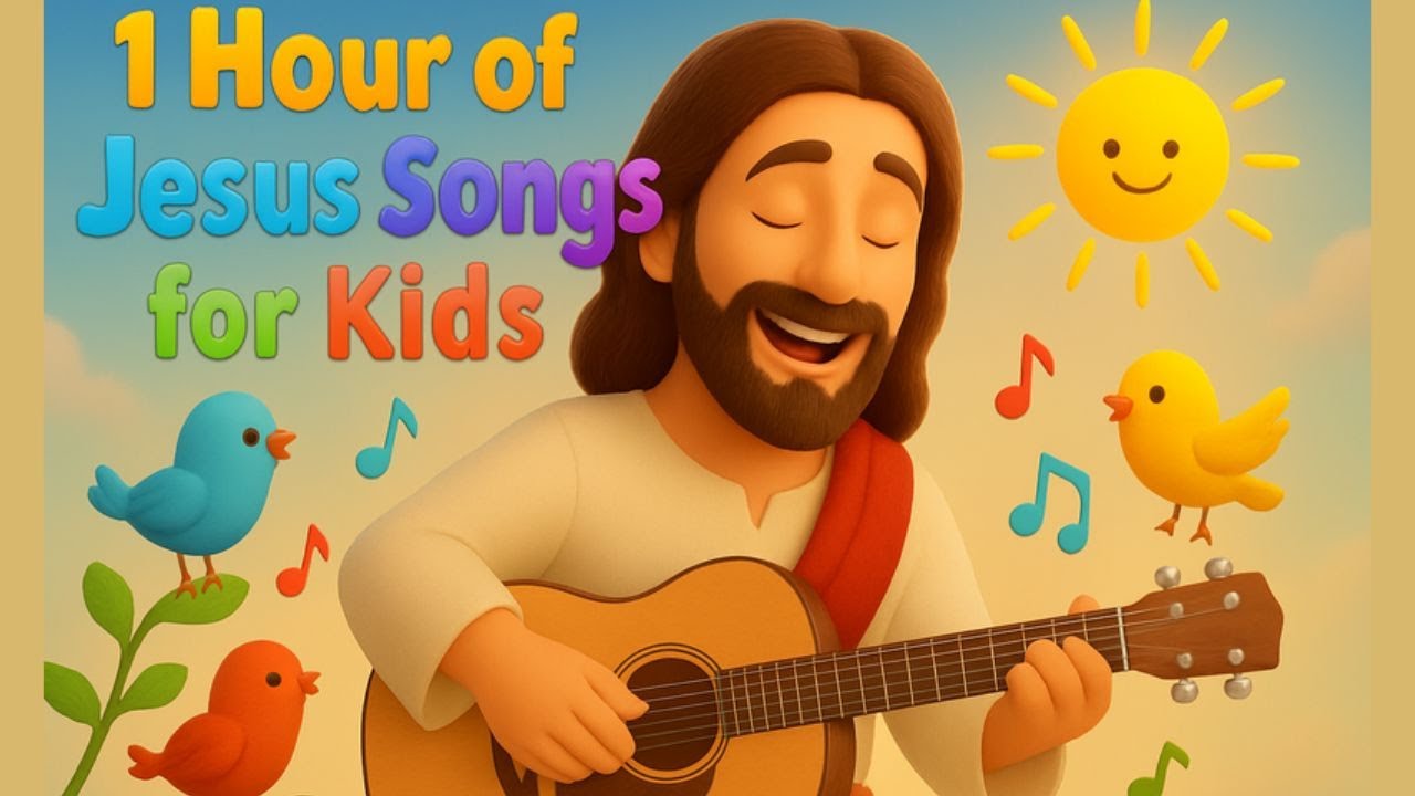 🎶 1 Hour of Popular Sunday School Songs for Kids ✝️ | Best Jesus Songs & Bible Music 🌟
