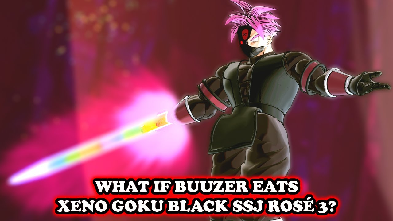BUUZER EATS XENO GOKU BLACK SSJ ROSÉ 3! [What If Short Story] DIVINE GOD CaC IS BORN! DB Xenoverse 2