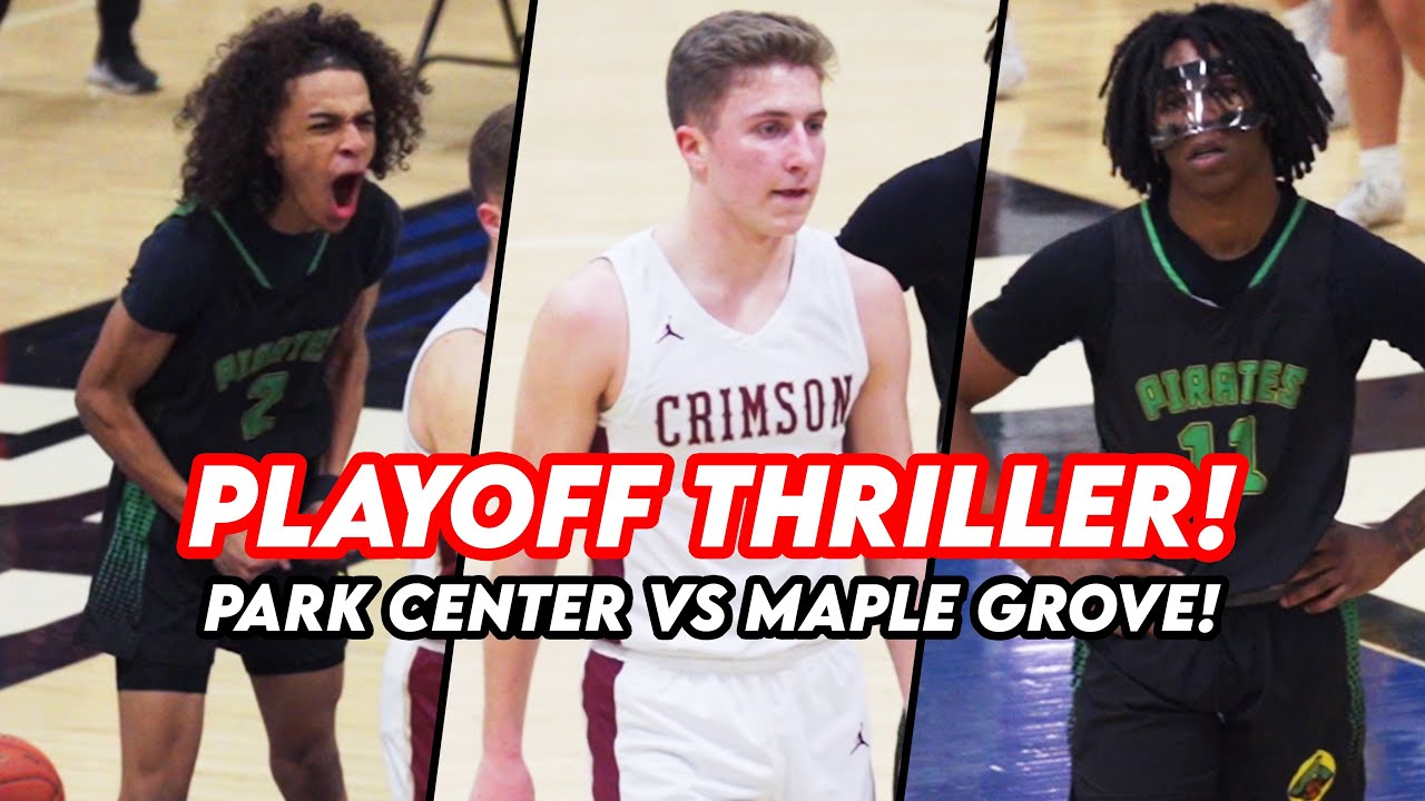 Section Title Game Was An INSTANT CLASSIC!! Park Center vs Maple Grove Goes Down To The Wire!