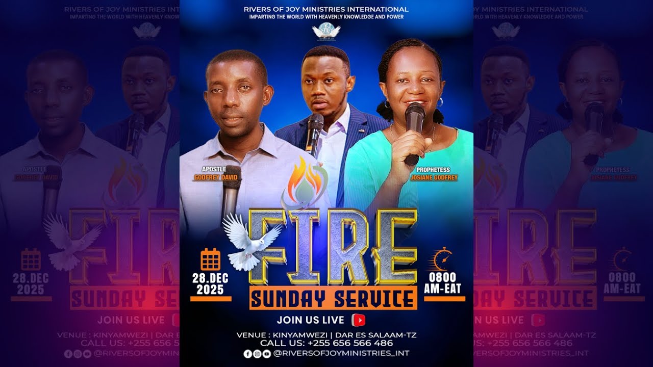FIRE SUNDAY SERVICE || 28. DECEMBER. 2025