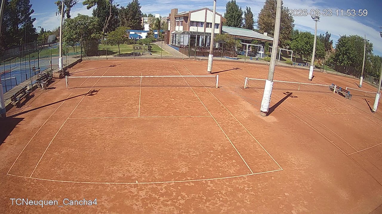 Cancha 4 Tenis club Neuquén Club 23/02/26 inicia 08:01