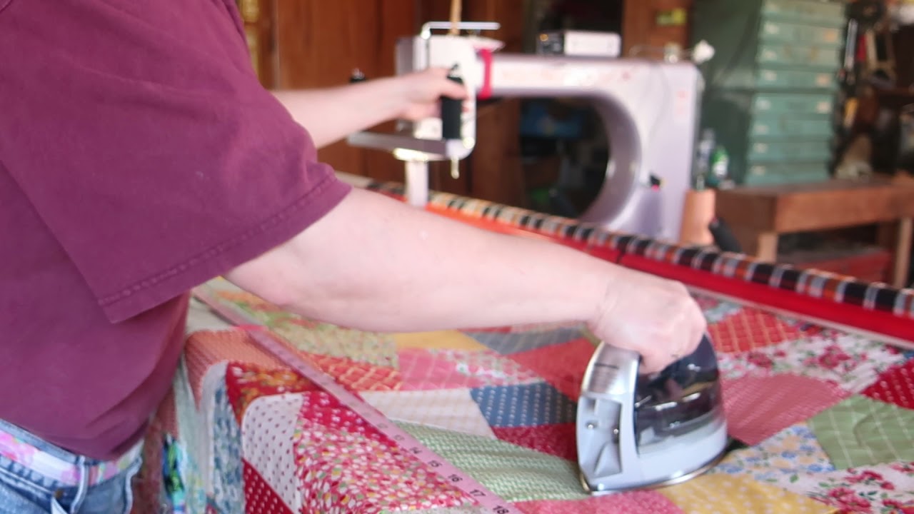Floating a Quilt Top and keeping it true