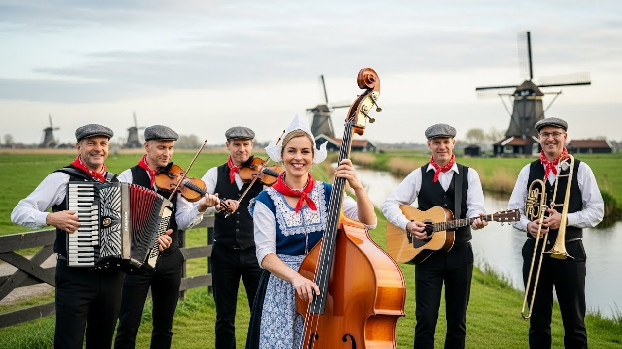 Traditionele Nederlandse Volksmuziek 🇳🇱🎶 Feestelijke Klanken rond de Jaarwisseling 2025/26