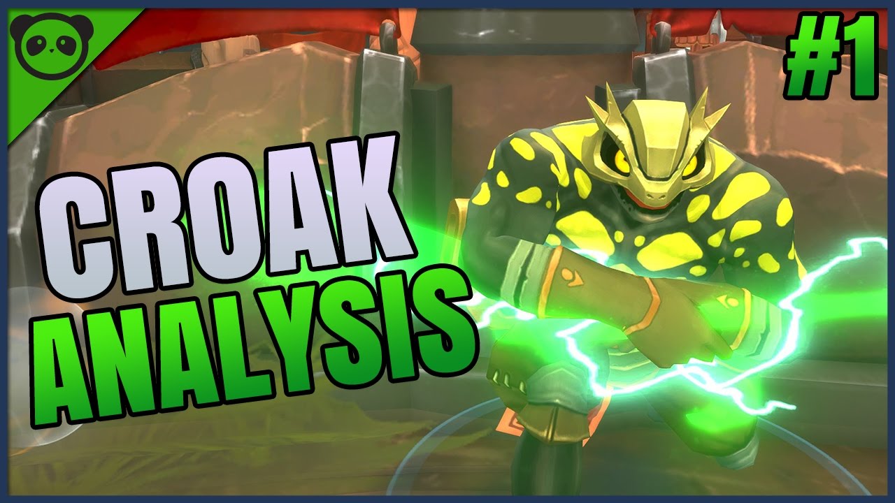 Double DPS Croak Tournament Finals - Battlerite Gameplay Analysis #1