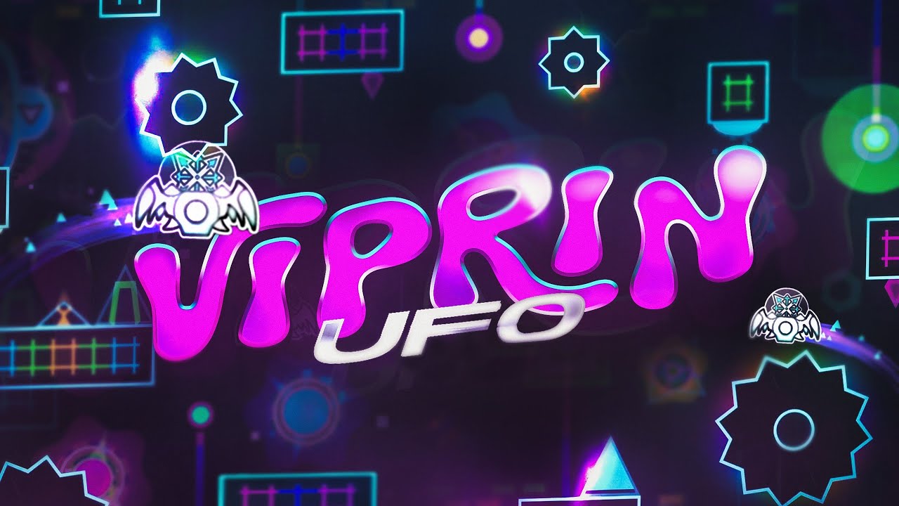 [Fluke from 98%] Viprin UFO 100% (2nd Hardest, 49th extreme) | Geometry Dash