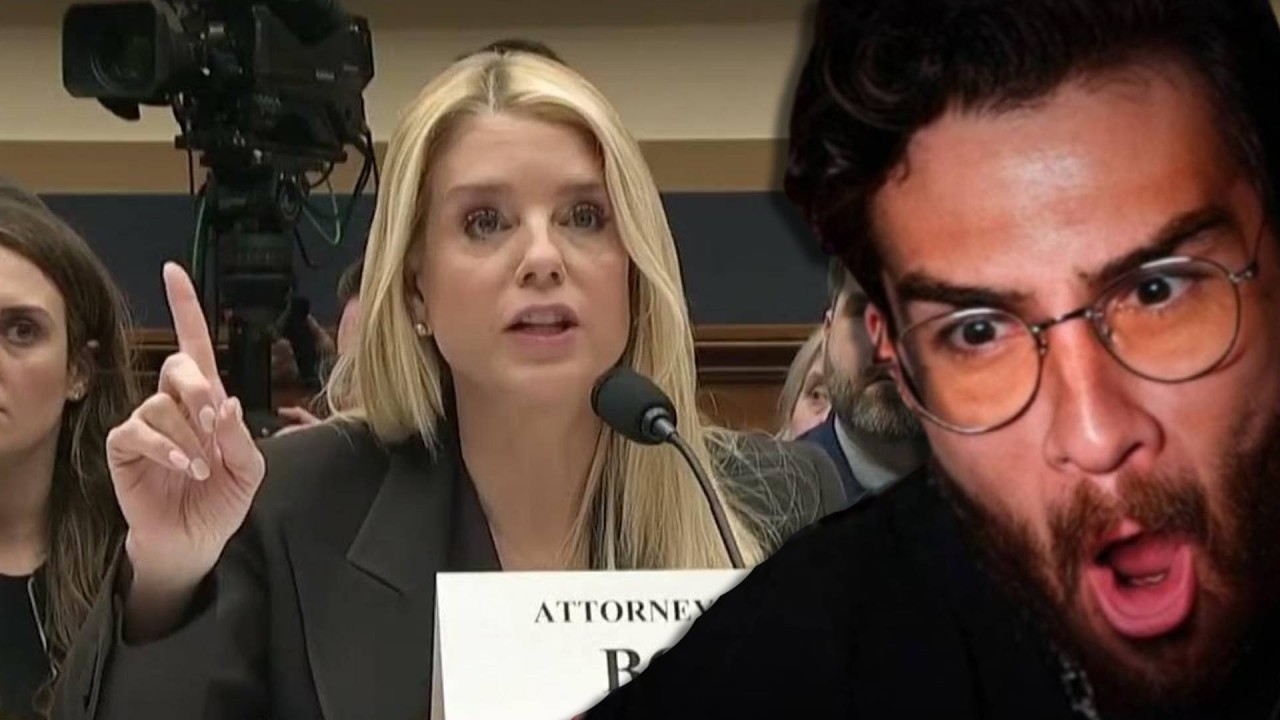 Pam Bondi's DISASTEROUS Epstein Hearing | Hasanabi reacts