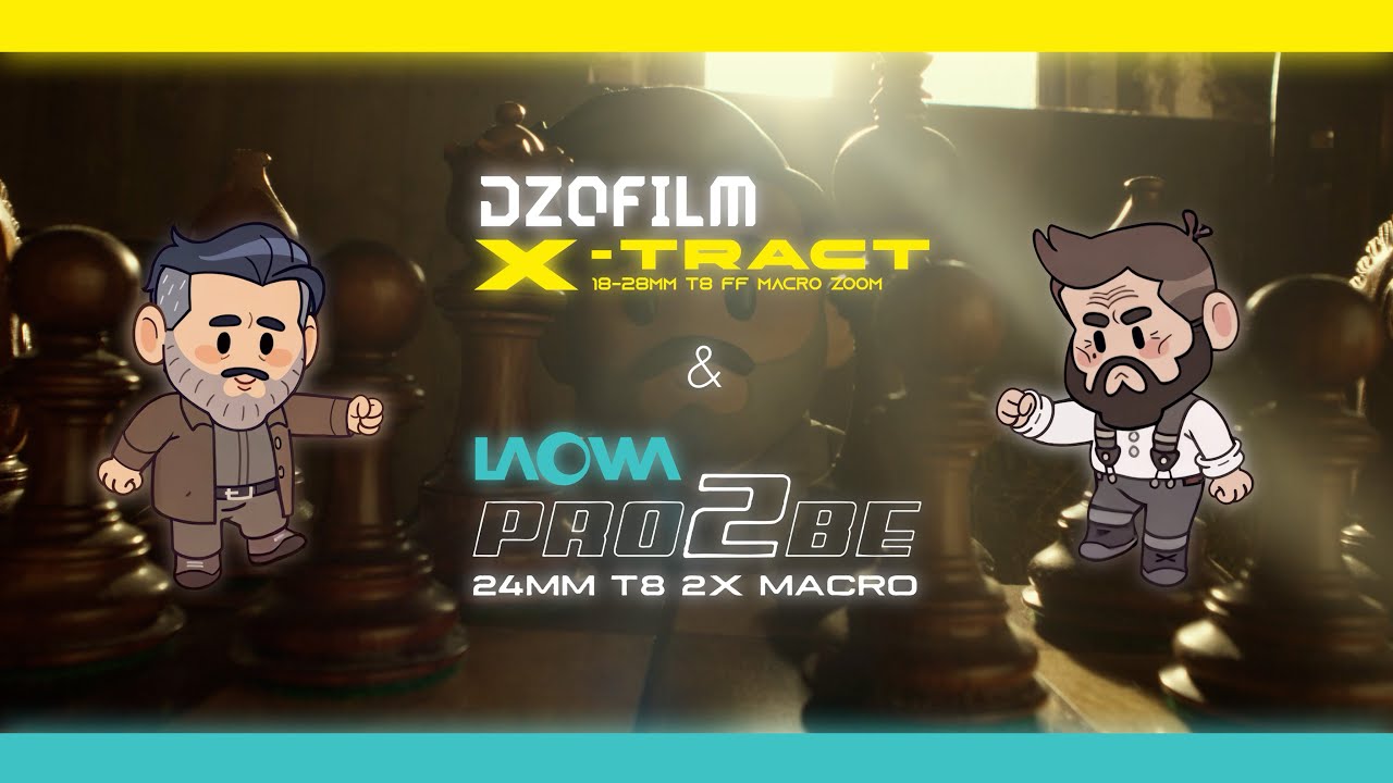 DZO X-Tract vs LAOWA Pro2be Lens Test