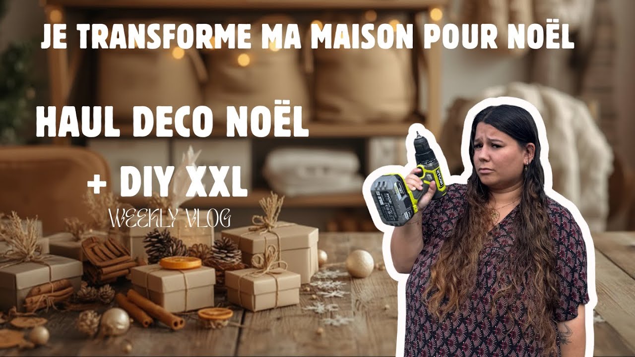 Haul d&eacute;co de No&euml;l + DIY XXL : Je transforme ma maison pour No&euml;l !
