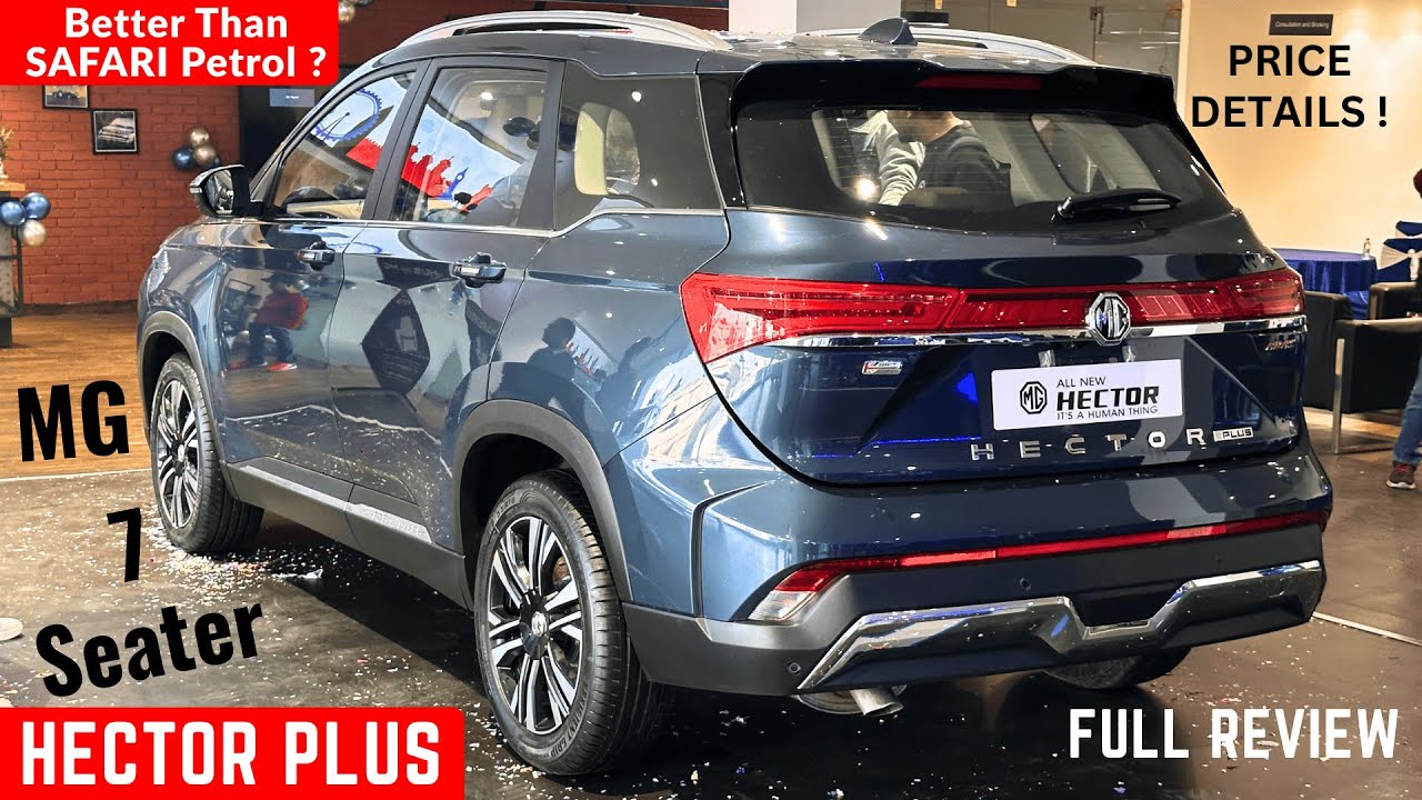 New MG Hector Plus Facelift 7-Seater SUV 2026 - Better Than Tata Safari Petrol & Innova Hycross ?