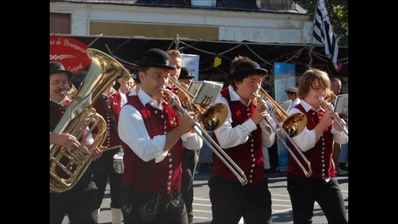 Comice Agricole 2009 : l'Harmonie Municipale de Bourgueil reçoit la Musikkapelle Reimlingen