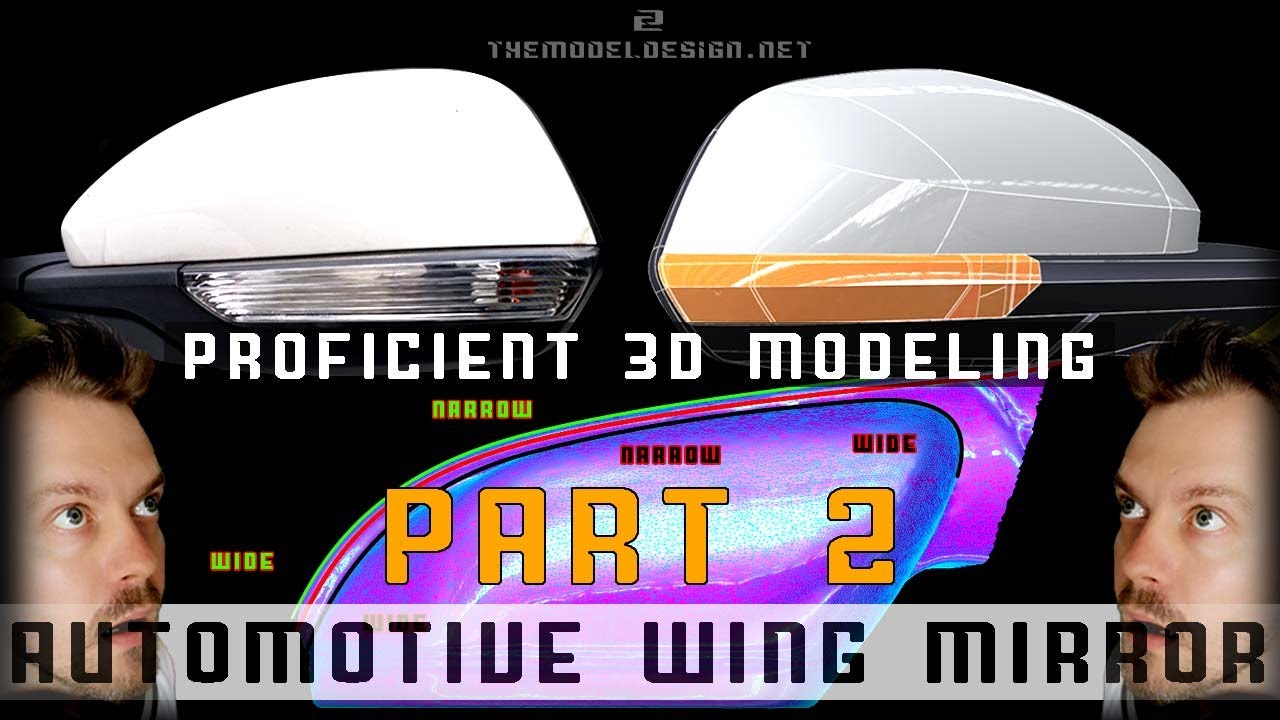 Best Detailed Modeling Tutorial Side Mirror 2 Quick Step by Step Guide