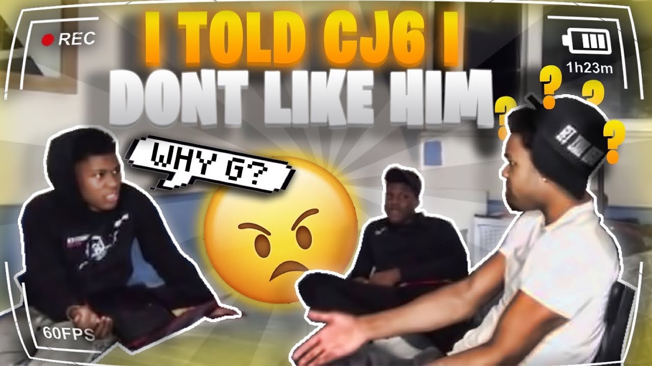 I TOLD CJ6THEFLYEST I DON&rsquo;T LIKE HIM & THIS HAPPENED...