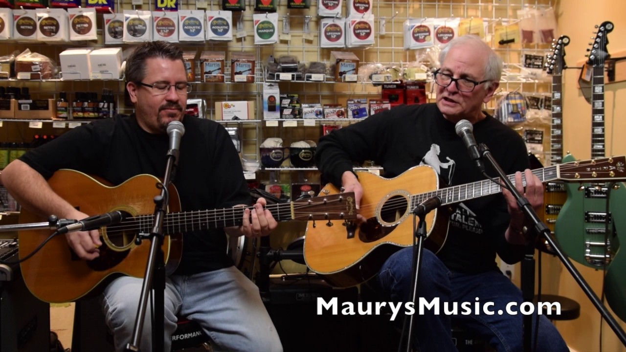 Marshall Fleisher - Gettin Over You (cover) at Maury's Music