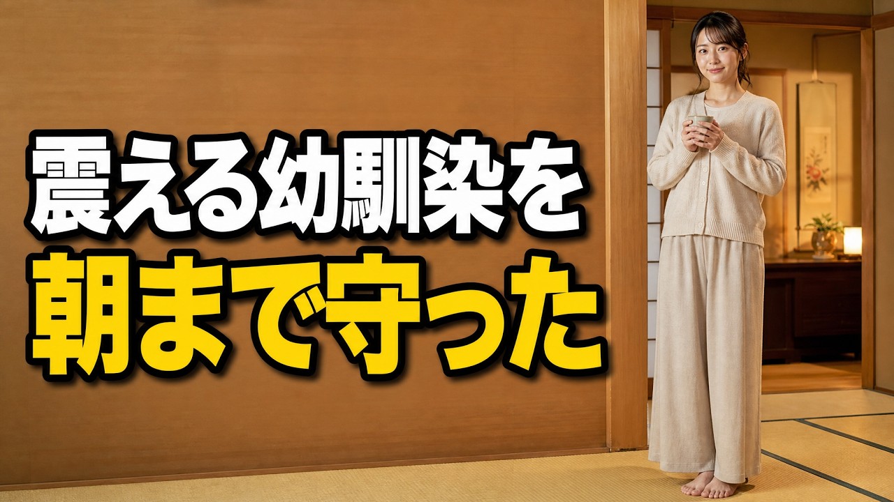 【馴れ初め 感動】美人で未亡人な幼馴染と一緒に暮らすことに。俺の家へ行くと→俺「布団が一つしかなくてさ...」妻「仕方ないね...」俺「え？」彼女は俺の布団に入ってきて･･･【いい話・朗読・泣ける話】