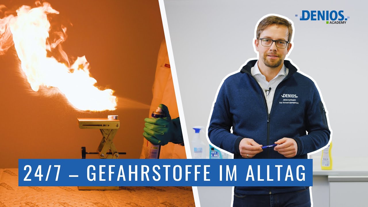 Sicherer Umgang mit Gefahrstoffen im Alltag - Zuhause und im Betrieb | DENIOS
