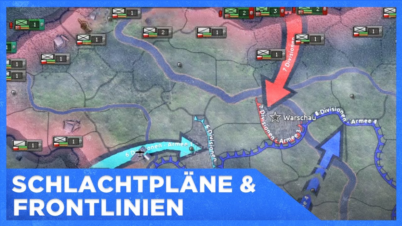 Hearts of Iron 4 | Schlachtpläne und Frontlinien richtig einsetzen