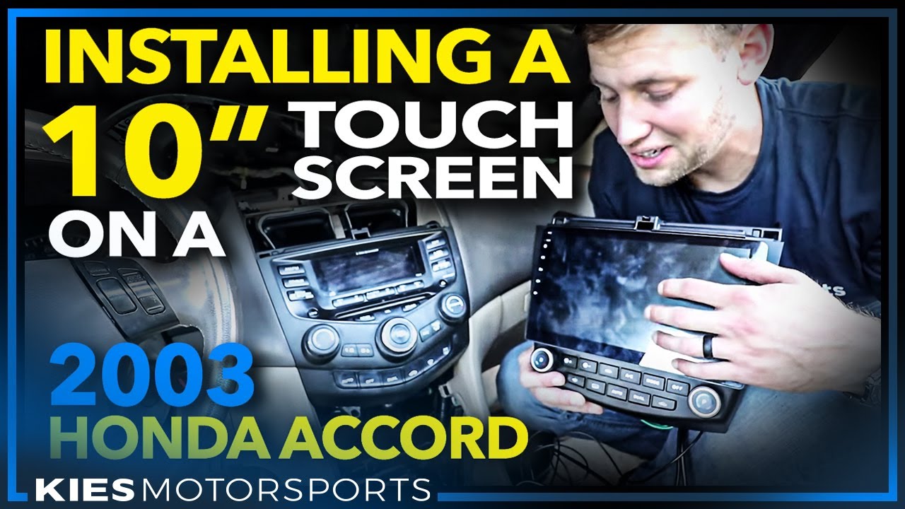 We installed an Android 10 inch touchscreen in a 14 year old Honda Accord (and it's awesome!)