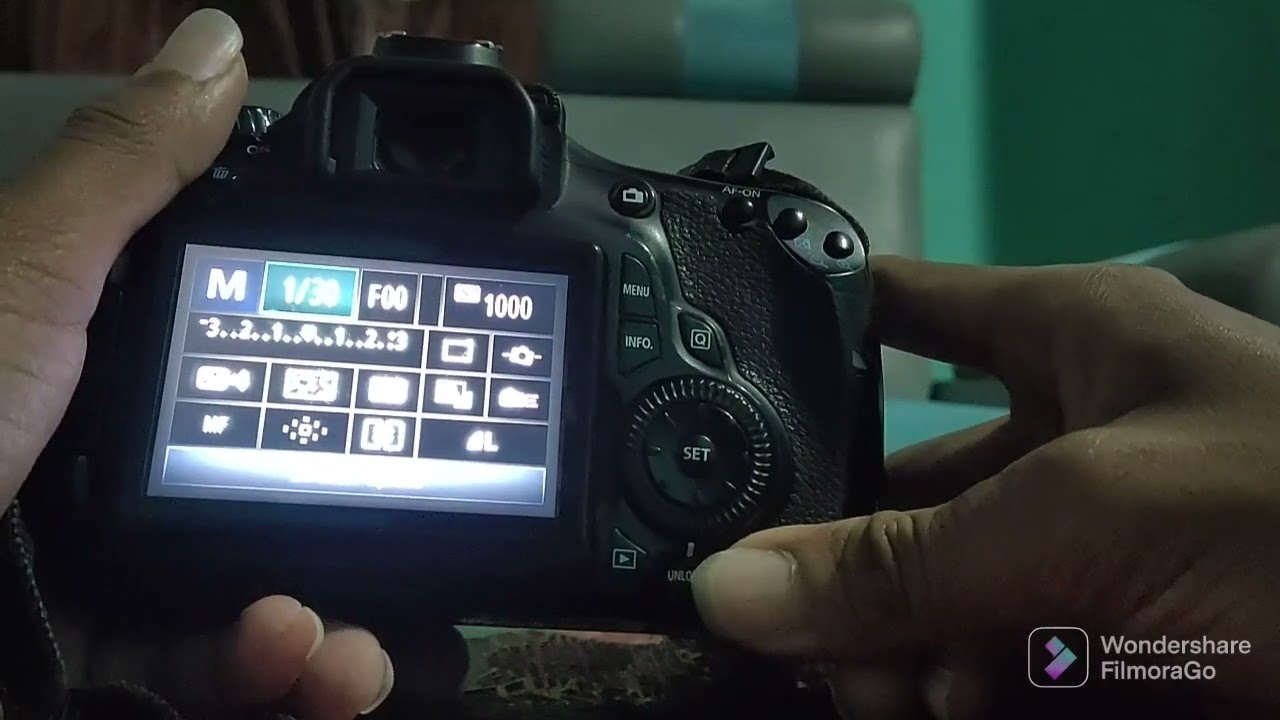 tutorial cara setting kamera Canon 60d
