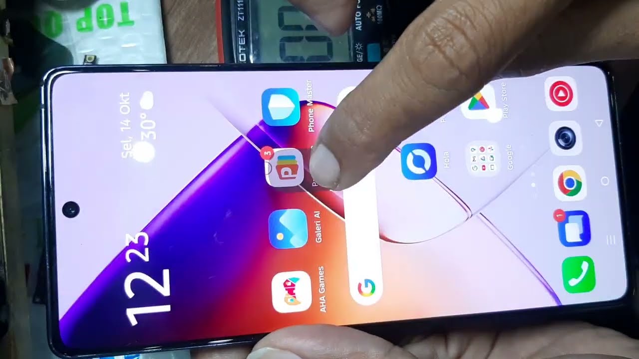 Perbaikan Infinix note 40 yang suaranya ada layar gelap 