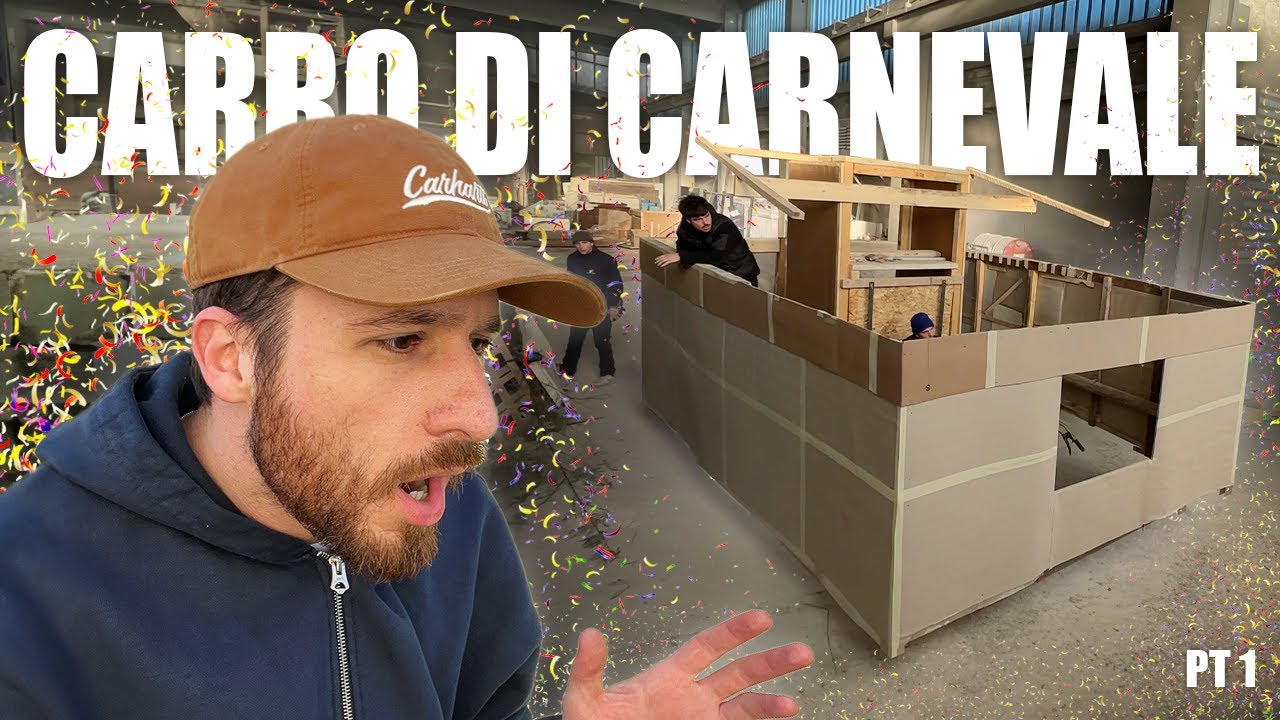 COSTRUIAMO UN CARRO DI CARNEVALE - Ep. 1 *CENSURATO*