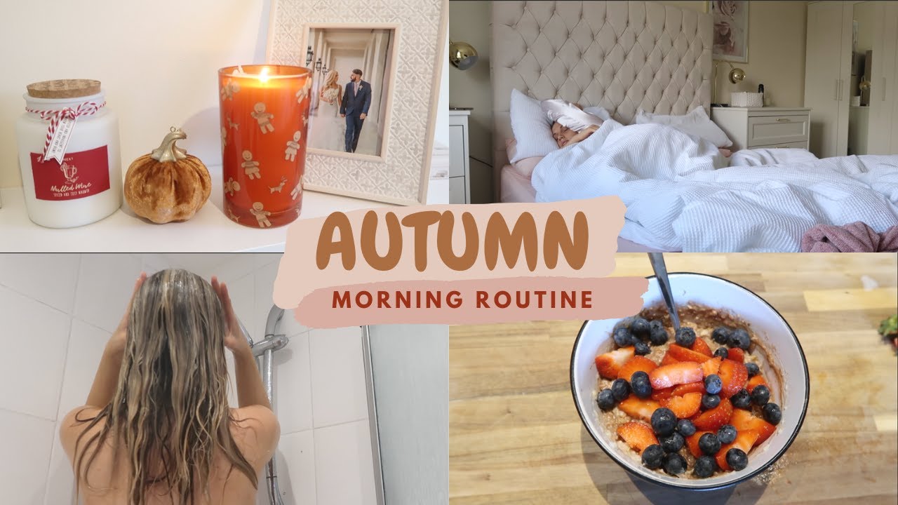 MY AUTUMN MORNING ROUTINE 🍂🍁☕️ Fall 2020
