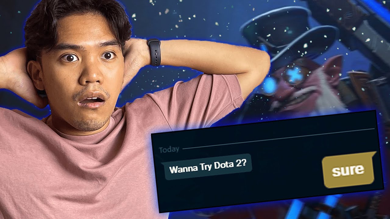 LoL PLAYER tries DOTA 2...