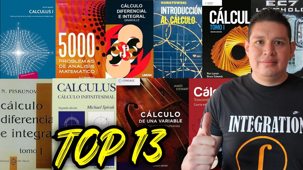 El Top DEFINITIVO de Libros de CÁLCULO Diferencial e Integral