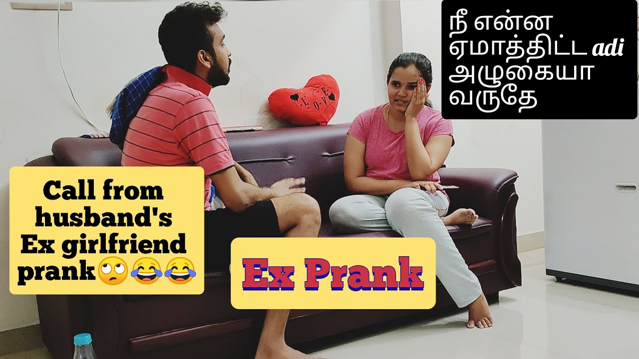 Ex girlfriend Prank on husband | He got Angry | Adi and mahi