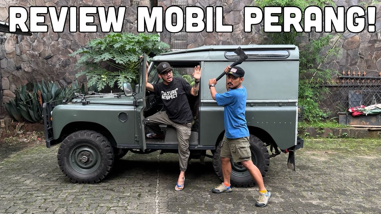Mobil Perang ini Langka! Land Rover Australian Military Series.