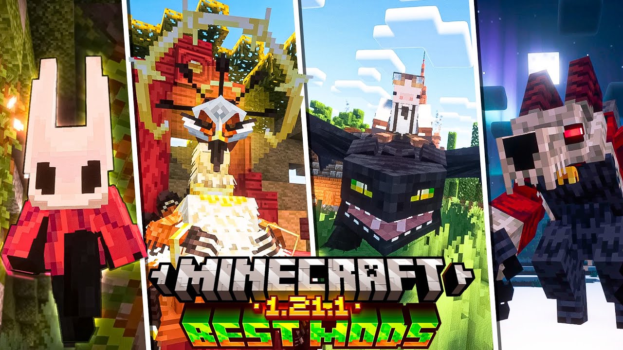 💥TOP 10 Mejores MODS para MINECRAFT 1.21.1💥