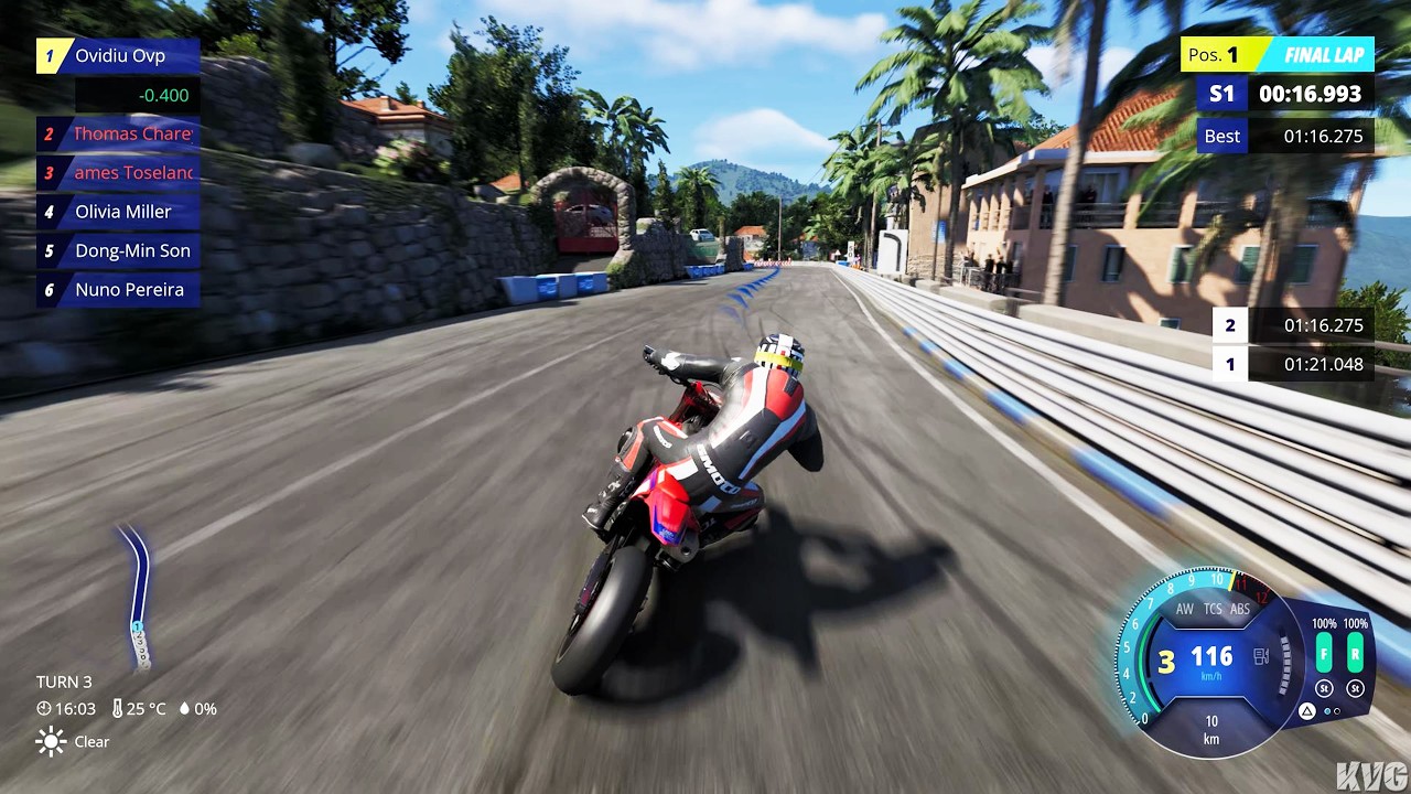 RIDE 6 - French Riviera (Short Course) - Gameplay (PS5 UHD) [4K60FPS]
