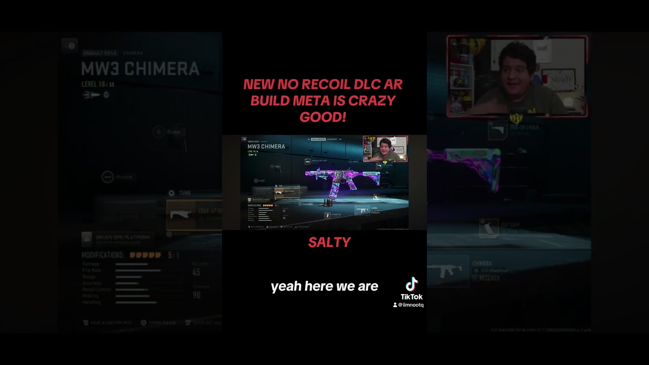 NEW NO RECOIL DLC AR BUILD META IS CRAZY GOOD!