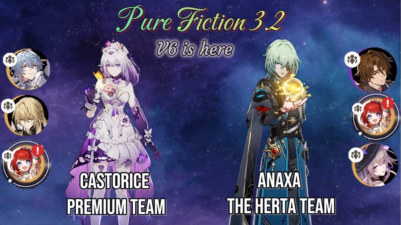 NEW UPDATE! E0S1 Castorice & E0S1 Anaxa Take on Pure Fiction 4!