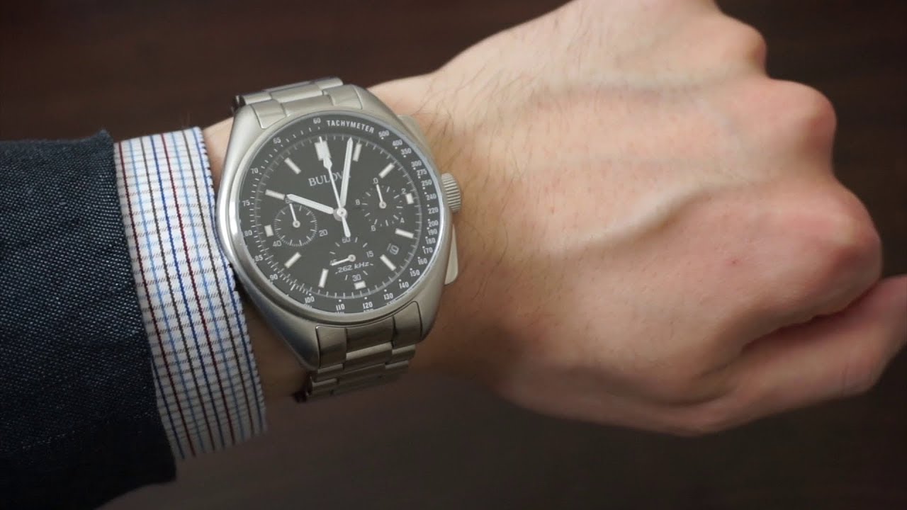 Watch Bulova Moon Watch 96B258 from Different Angles